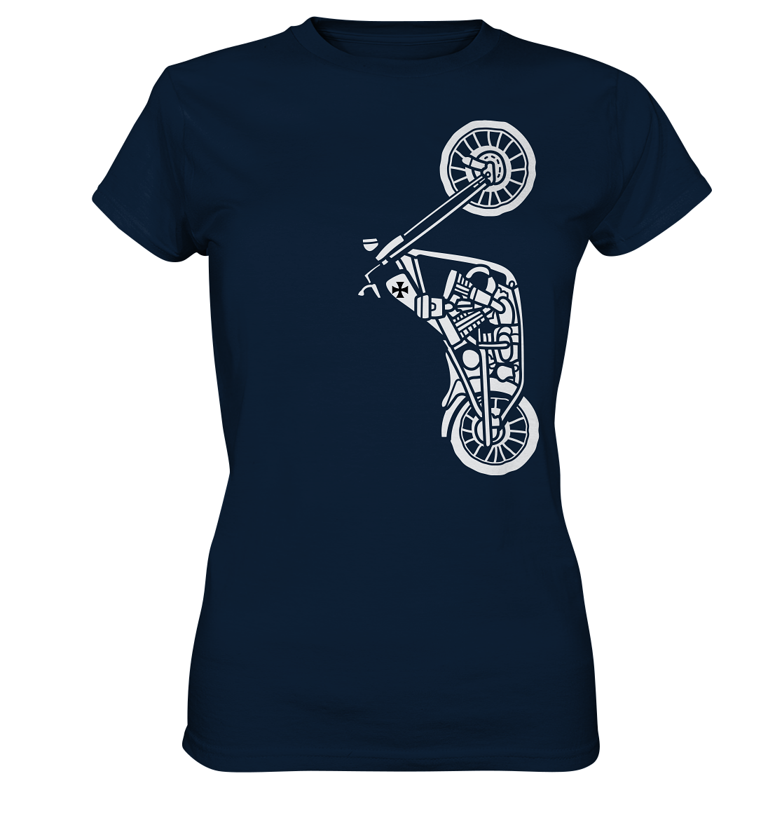 Motorrad - Chopper - Damen T-Shirt
