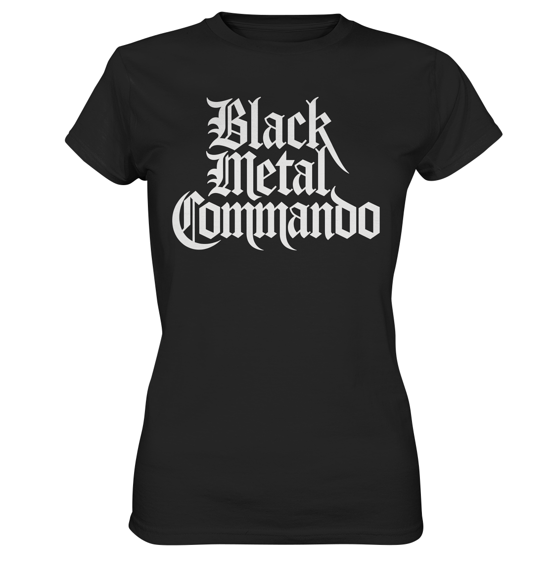 Black Metal Commando - Ladies T-Shirt