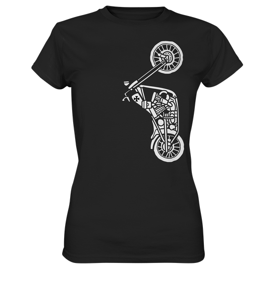 Motorrad - Chopper - Damen T-Shirt