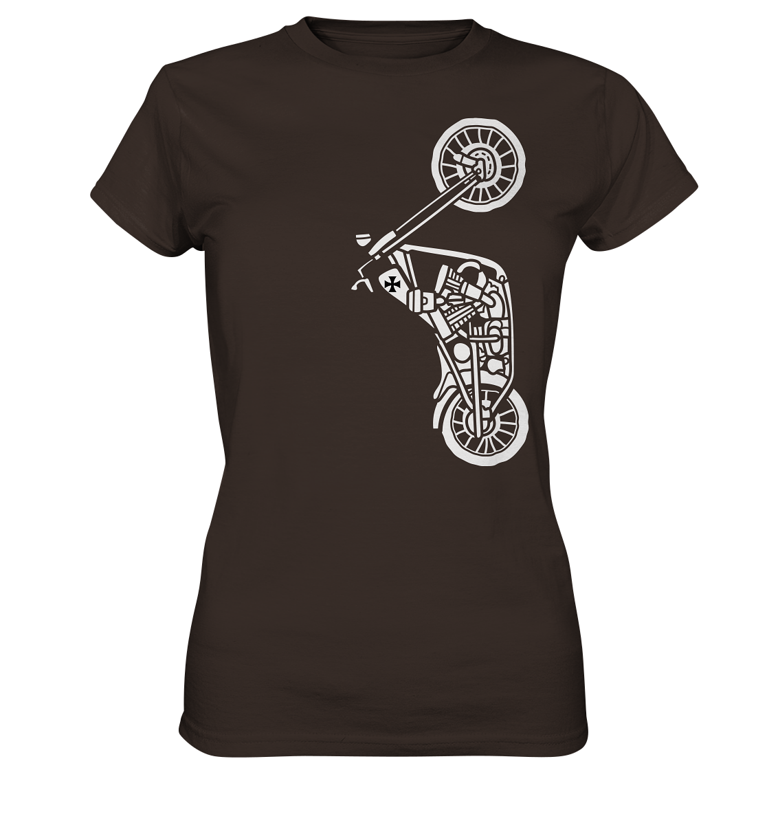 Motorrad - Chopper - Damen T-Shirt