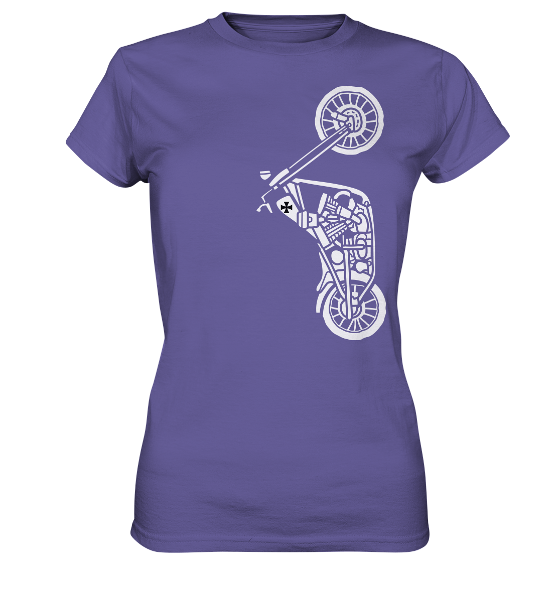 Motorrad - Chopper - Damen T-Shirt