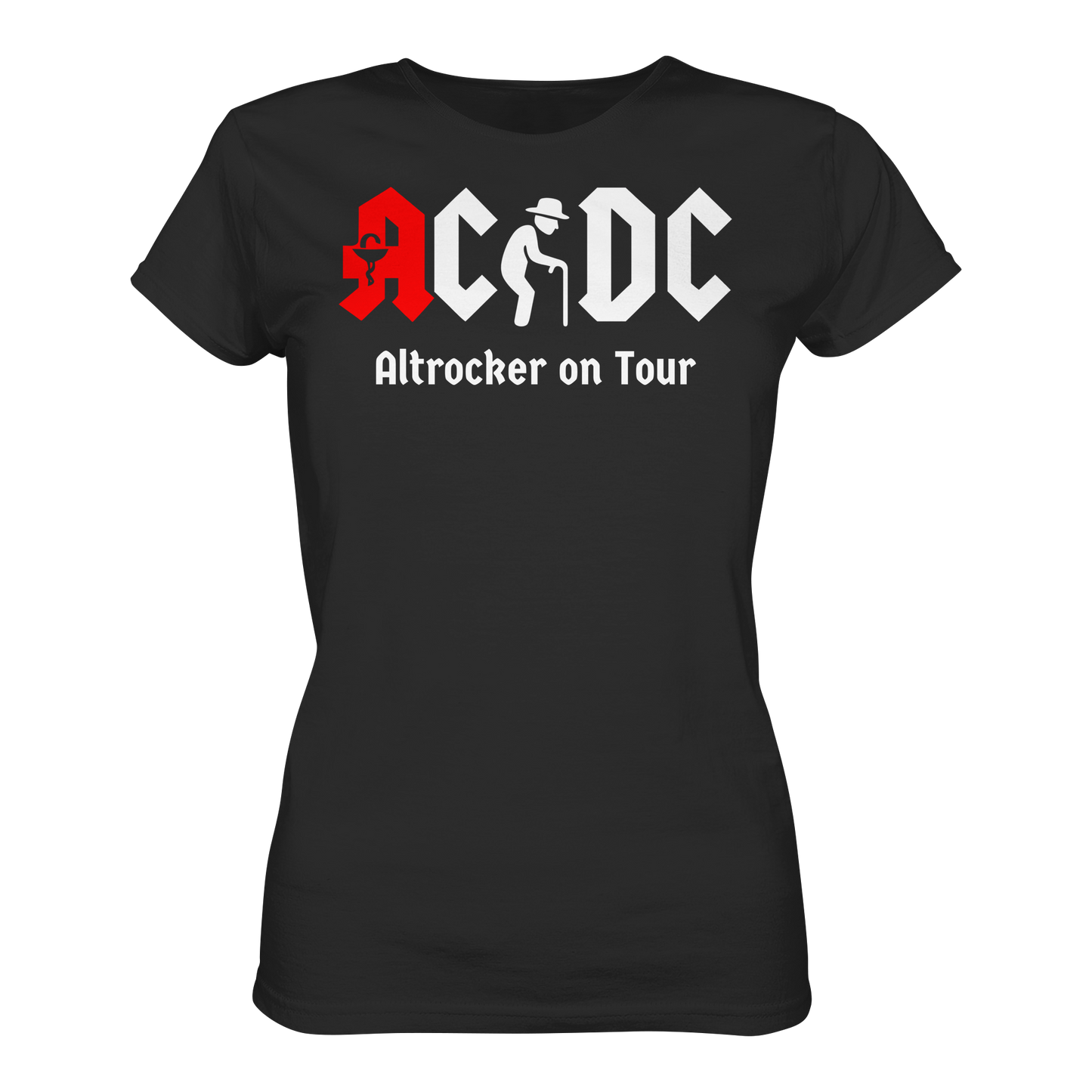 AC/DC - Altrocker on Tour - Damen T-Shirt