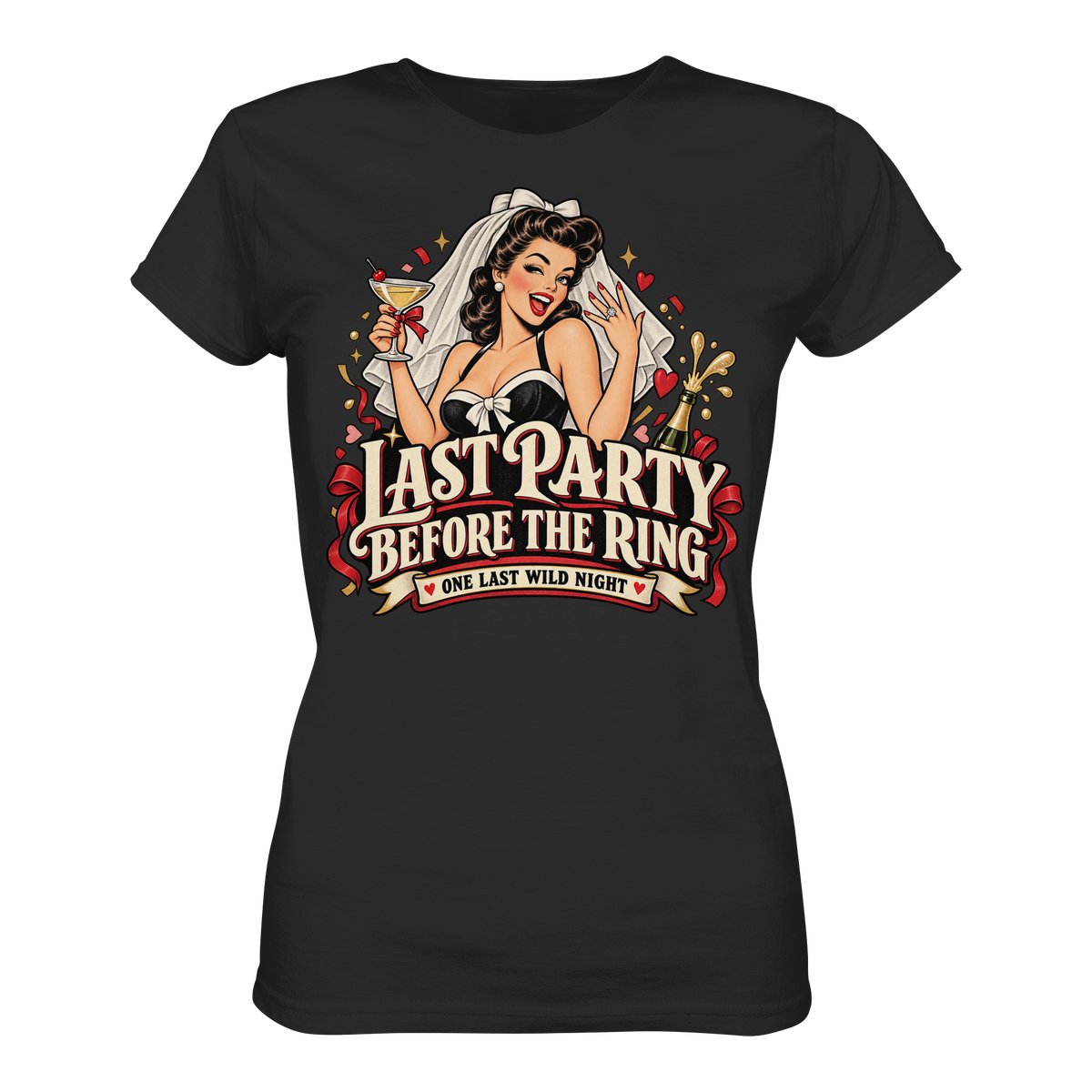 Last Party Before The Ring - Damen T-Shirt