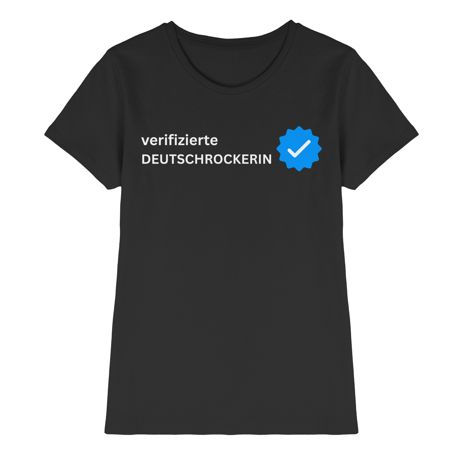 verifizierte Deutschrockerin Frauen T-Shirt