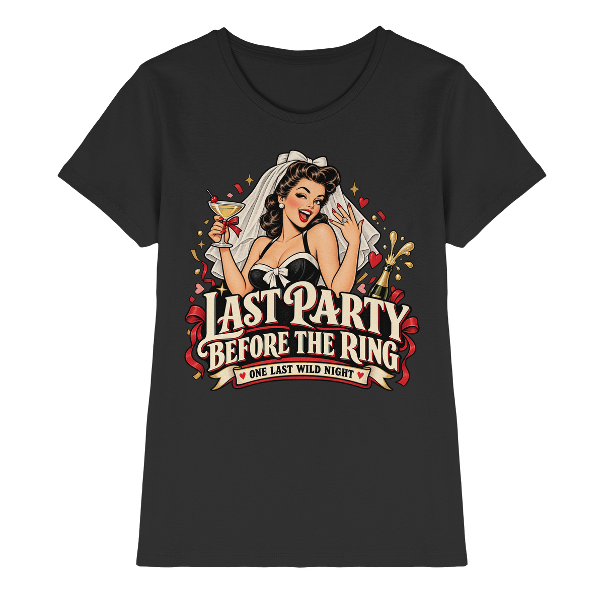 Last Party Before The Ring - Damen T-Shirt