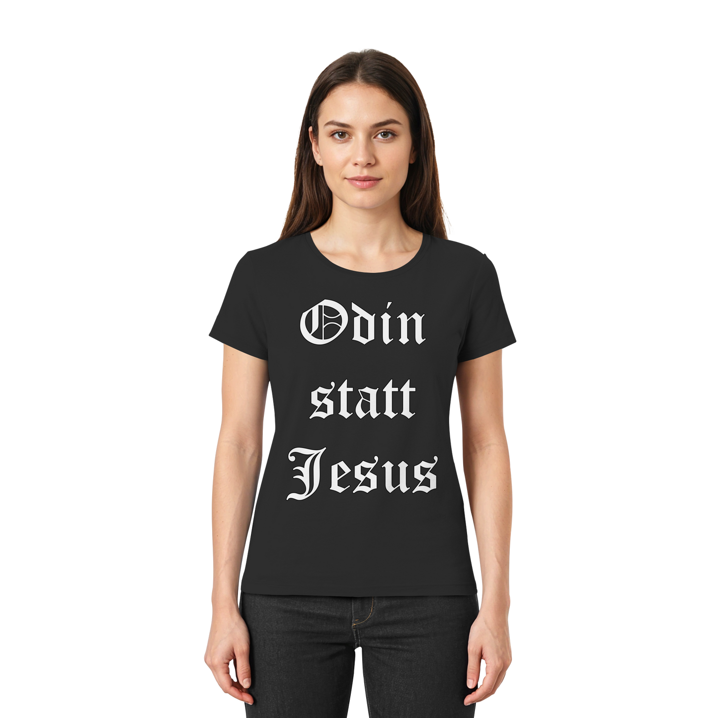 Odin statt Jesus - Damen T-Shirt