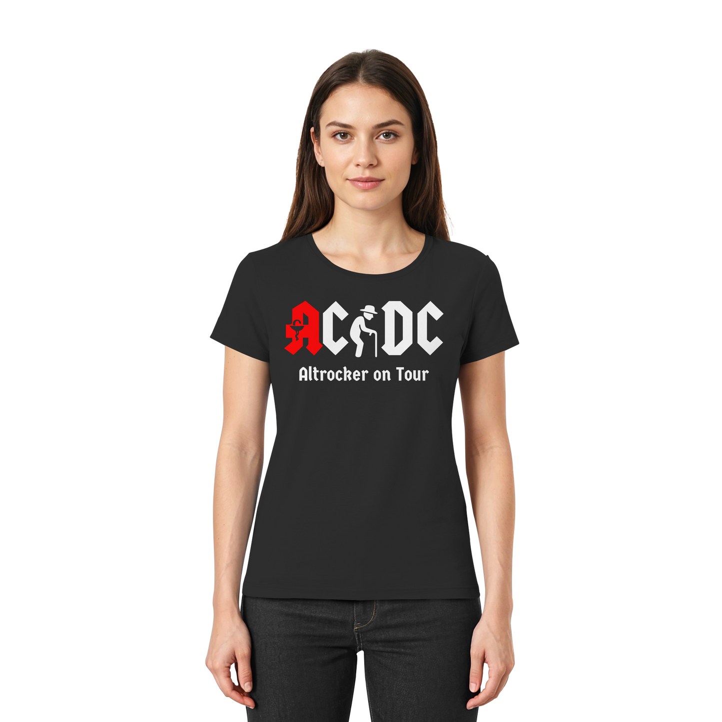 AC/DC - Altrocker on Tour - Damen T-Shirt