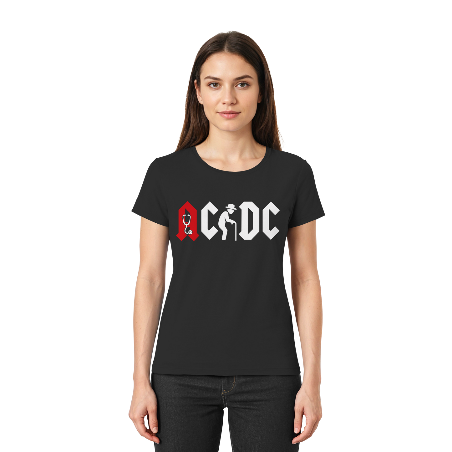 ACDC - Altrocker Logo - Damen T-Shirt