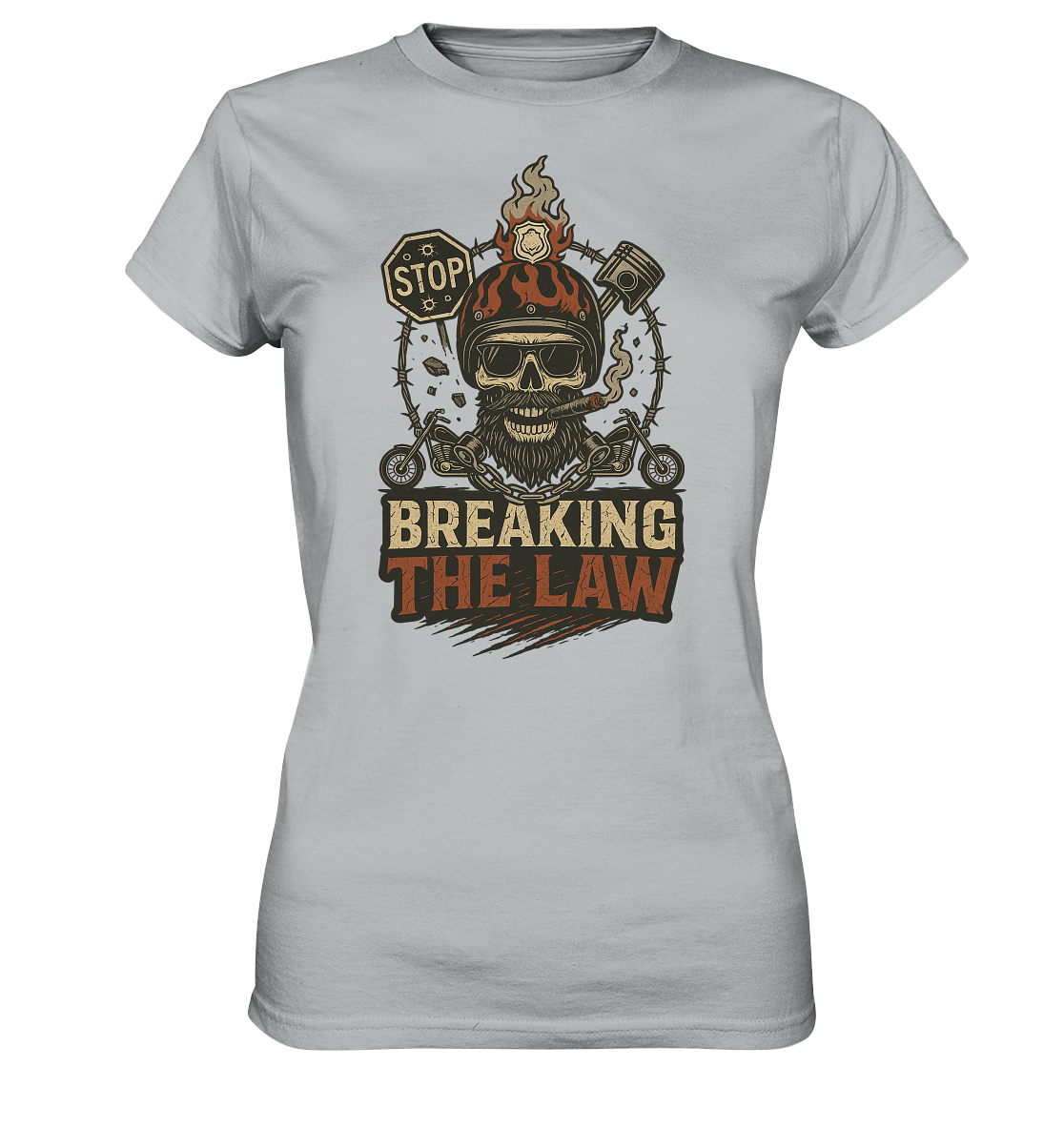 Breaking the Law - Damen T-Shirt
