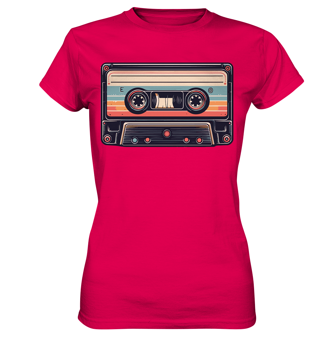 Musikkassette - Tape - Damen T-Shirt