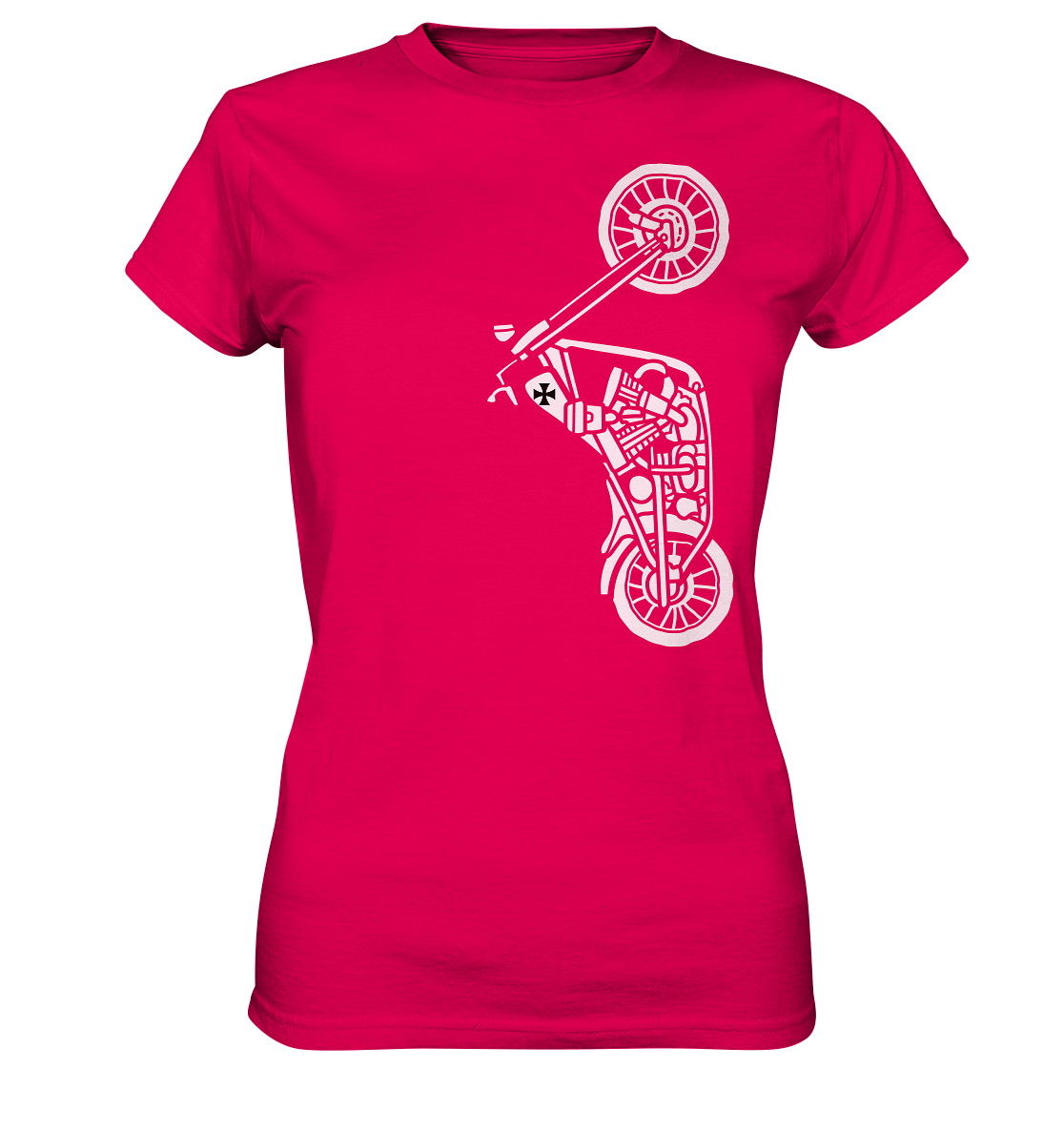 Motorrad - Chopper - Damen T-Shirt