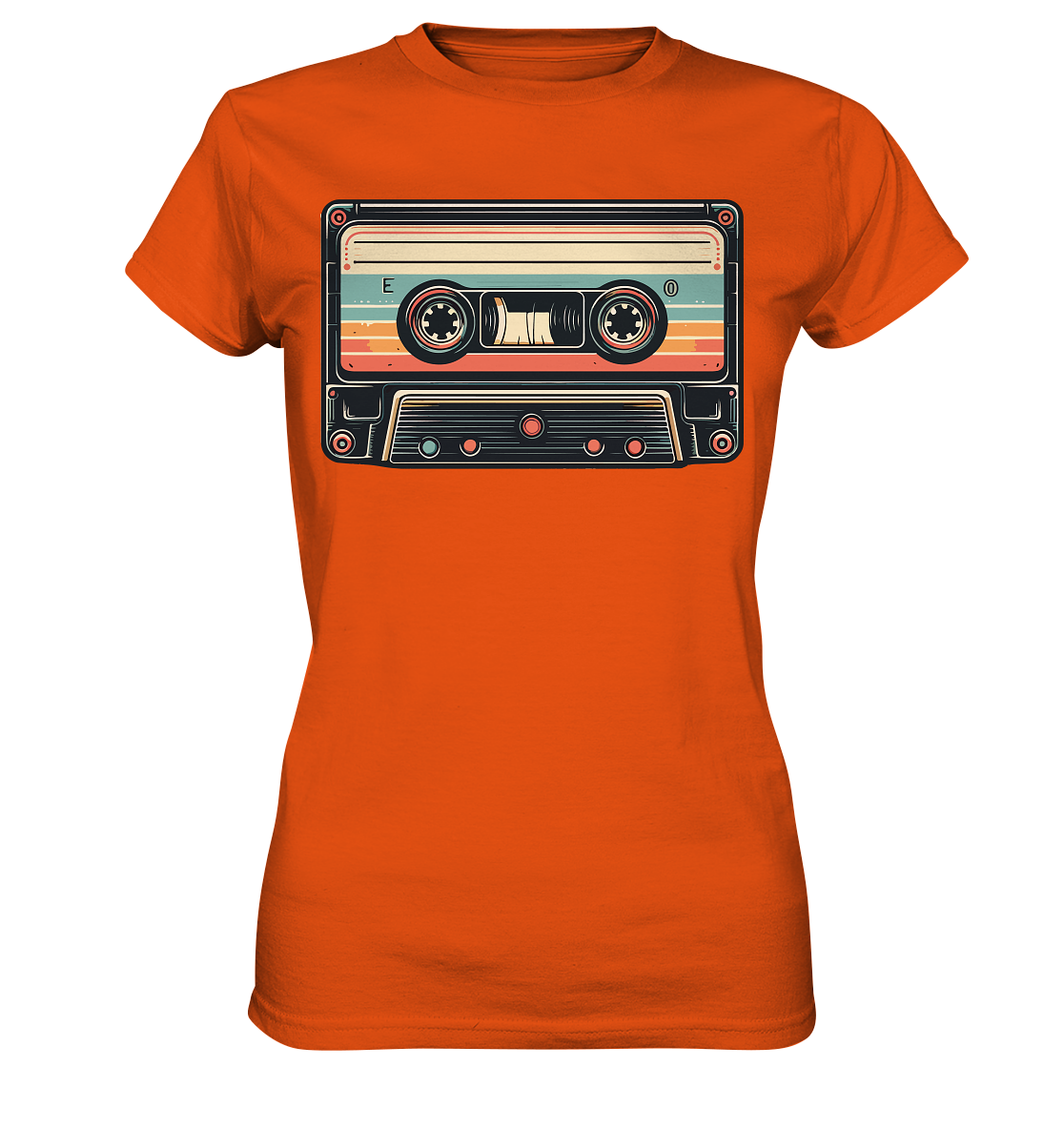 Musikkassette - Tape - Damen T-Shirt