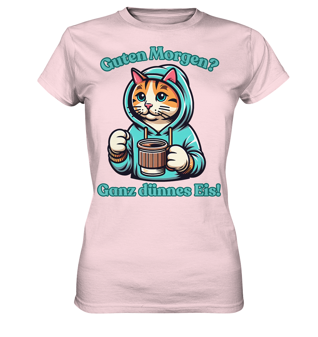 Guten Morgen? Ganz dünnes Eis! - Damen T-Shirt