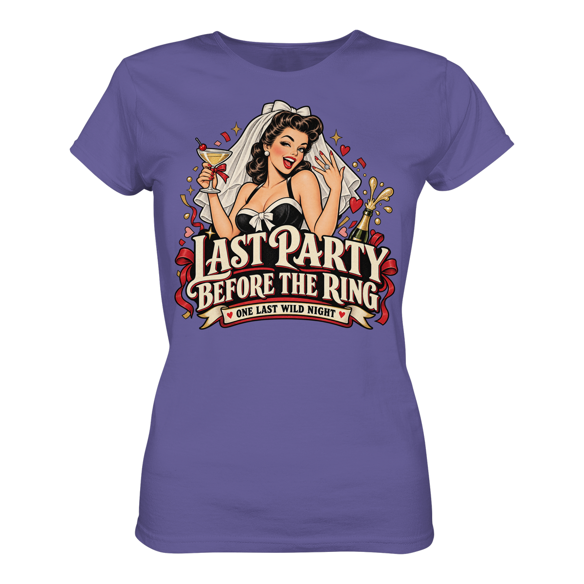 Last Party Before The Ring - Damen T-Shirt
