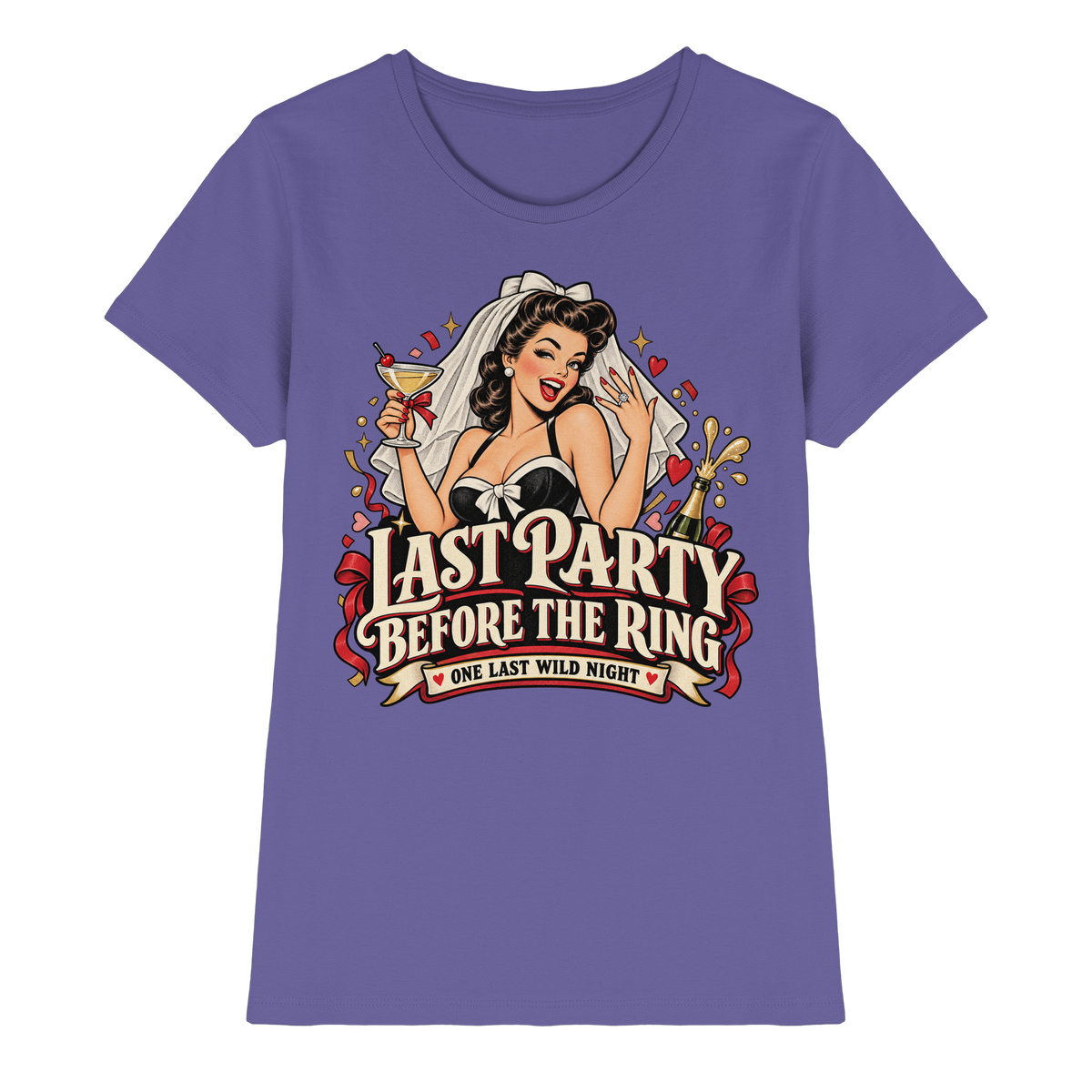 Last Party Before The Ring - Damen T-Shirt