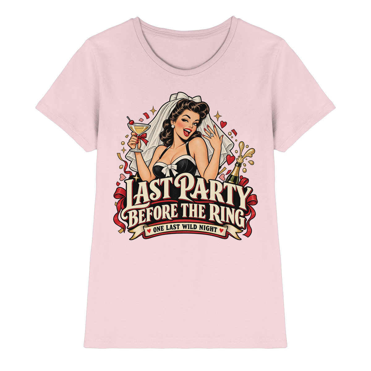 Last Party Before The Ring - Damen T-Shirt