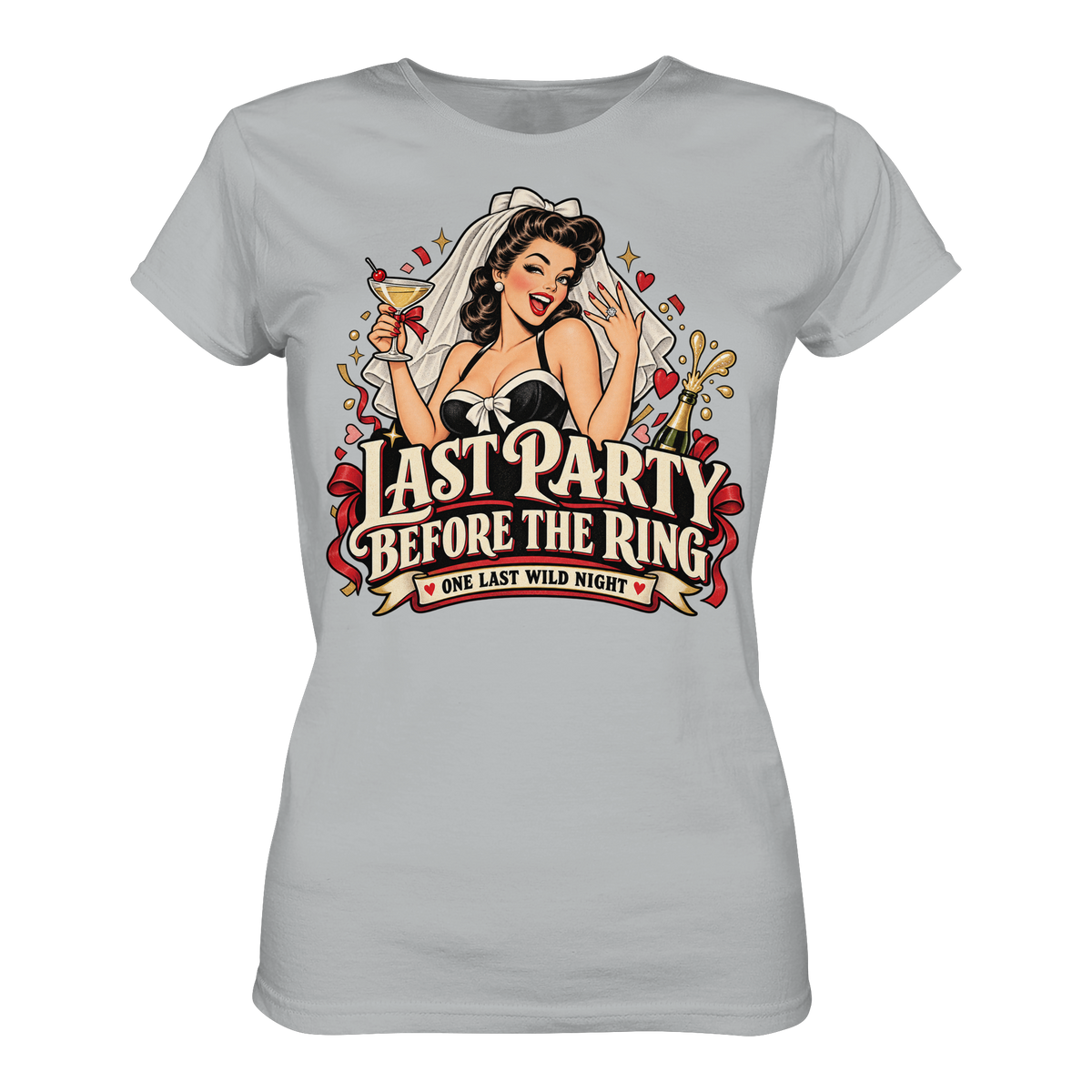 Last Party Before The Ring - Damen T-Shirt