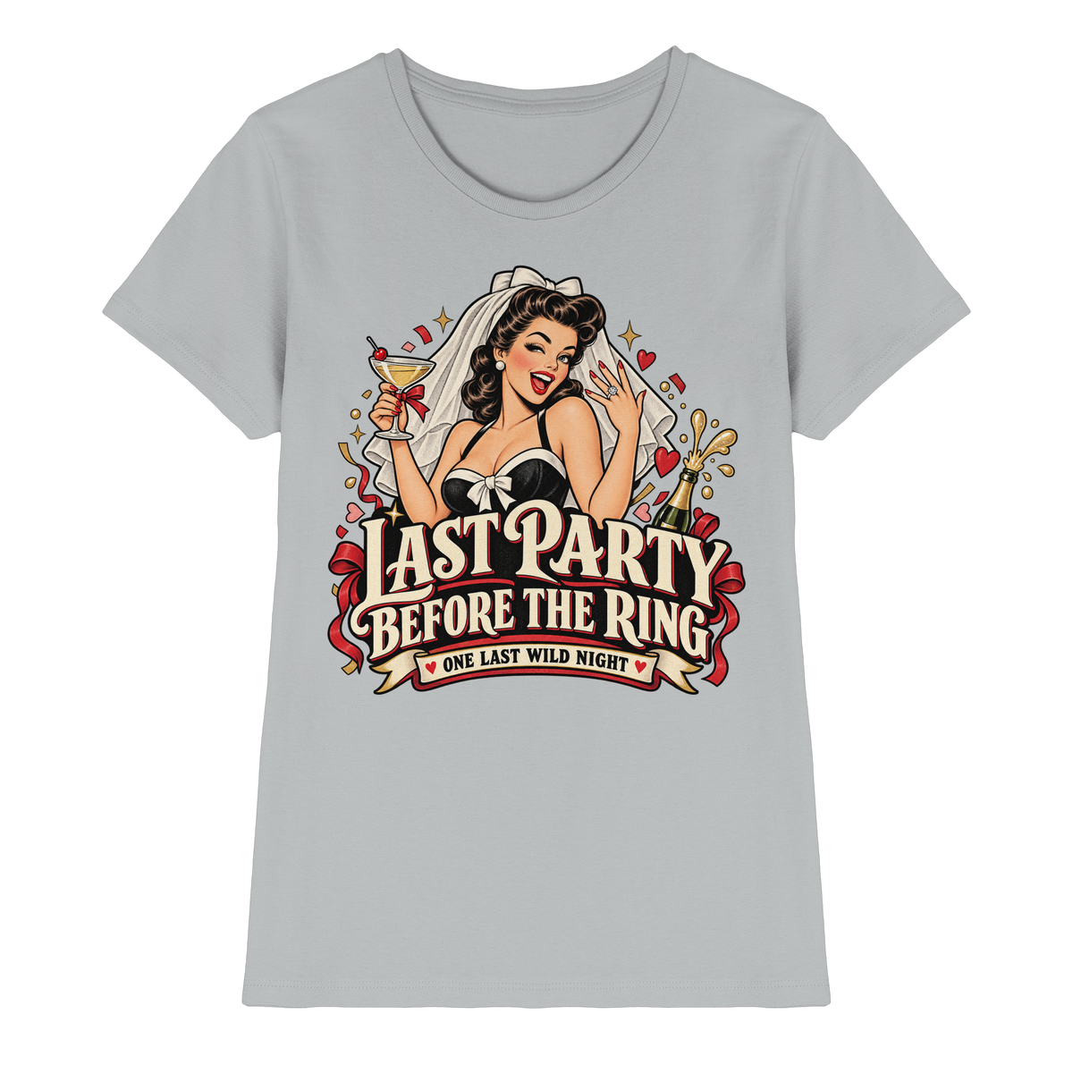 Last Party Before The Ring - Damen T-Shirt