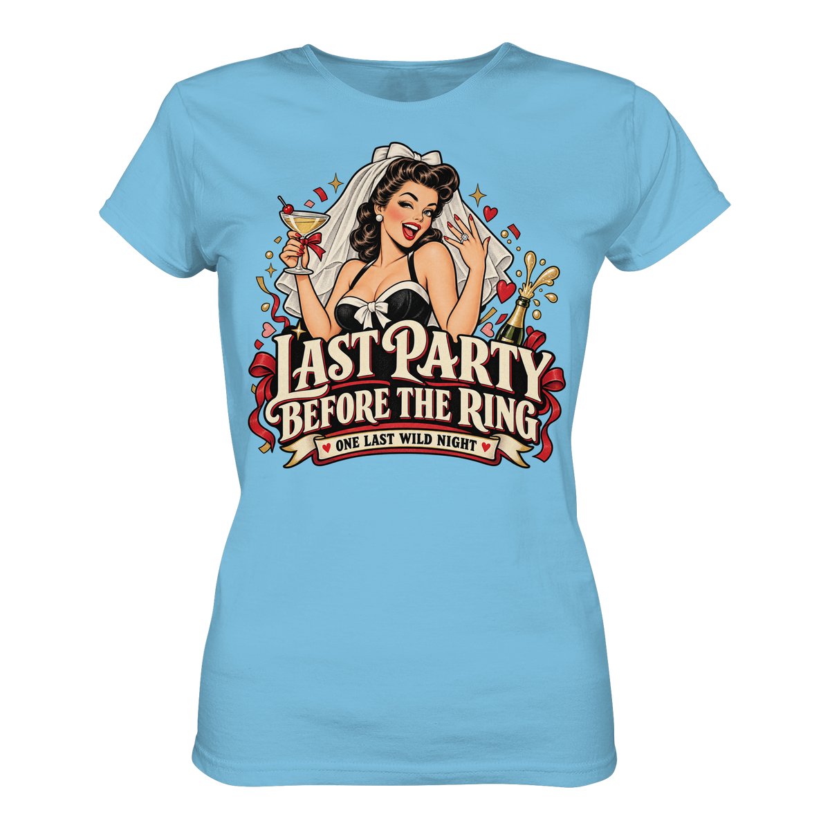 Last Party Before The Ring - Damen T-Shirt