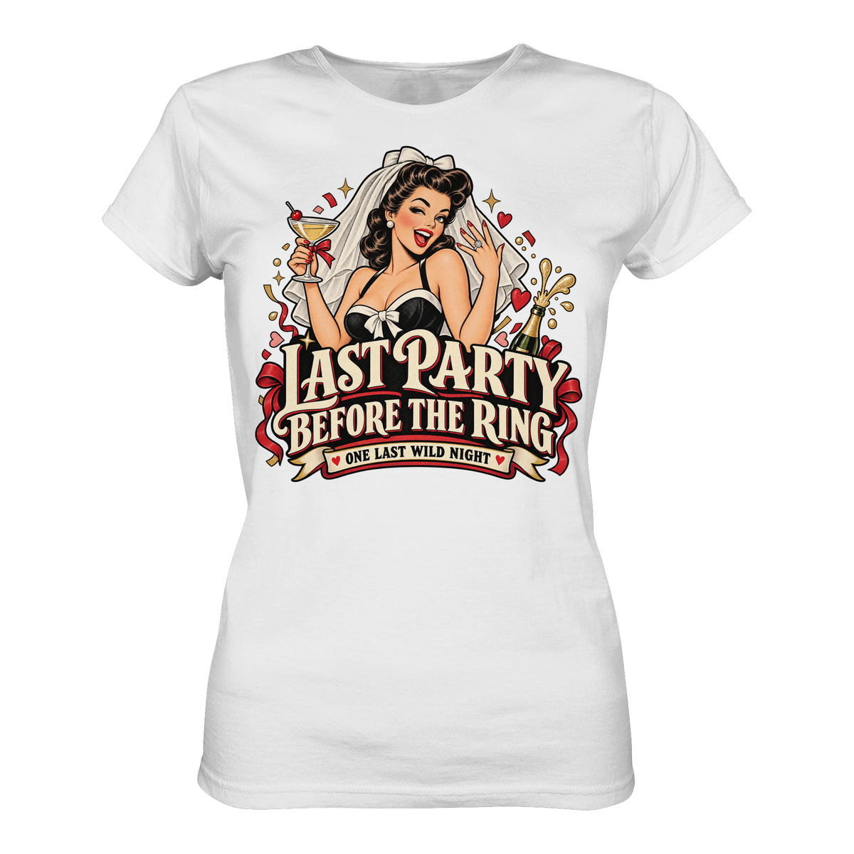 Last Party Before The Ring - Damen T-Shirt