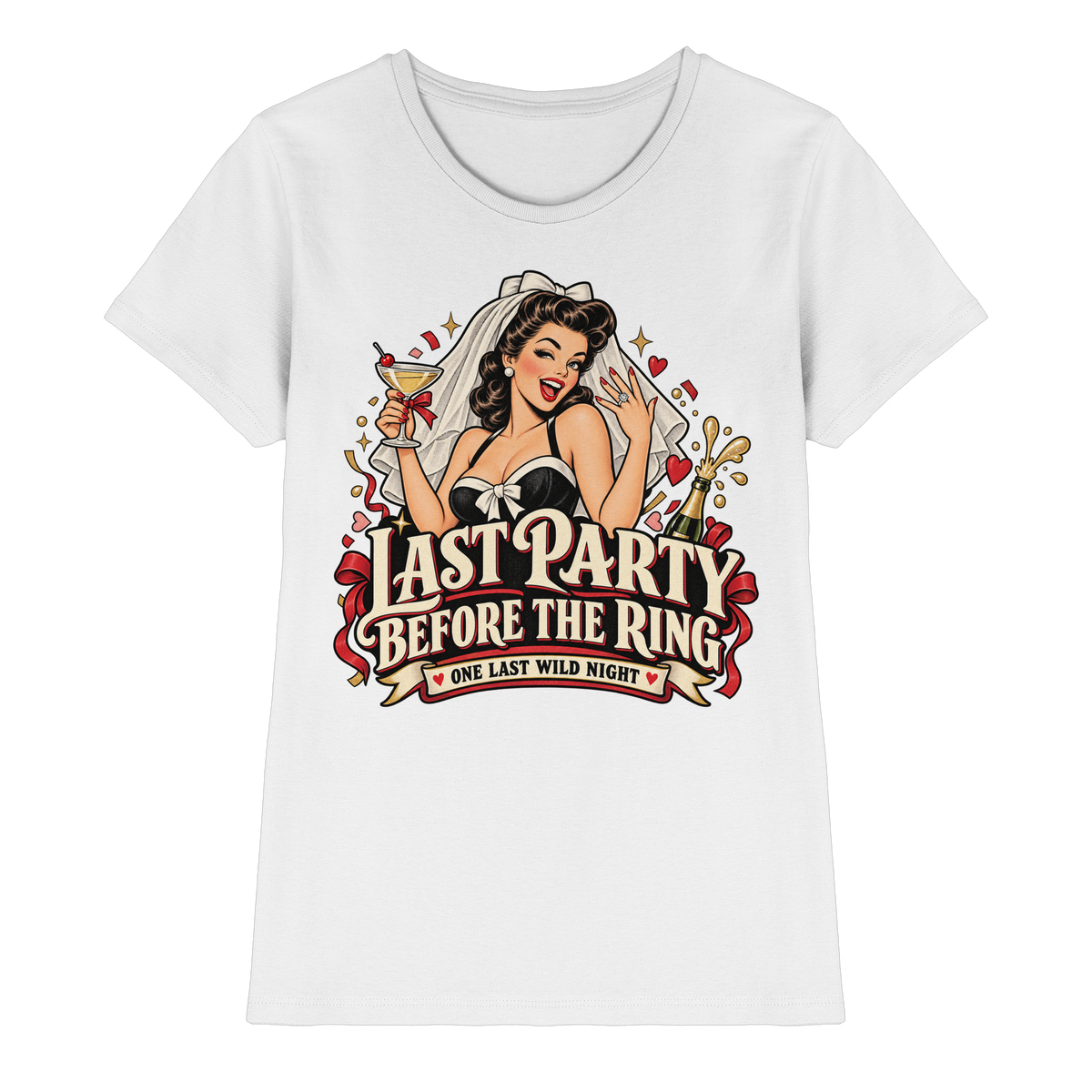 Last Party Before The Ring - Damen T-Shirt