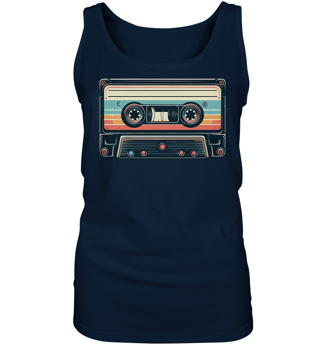 Musikkassette - Tape - Damen Tank-Top Shirt