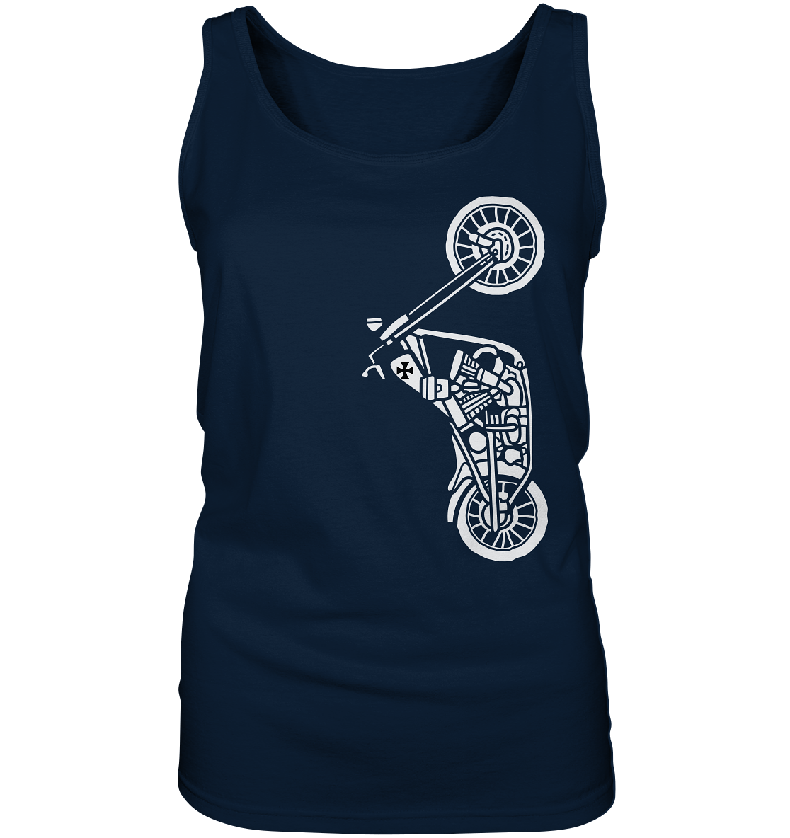 Motorrad - Chopper - Damen Tank-Top Shirt