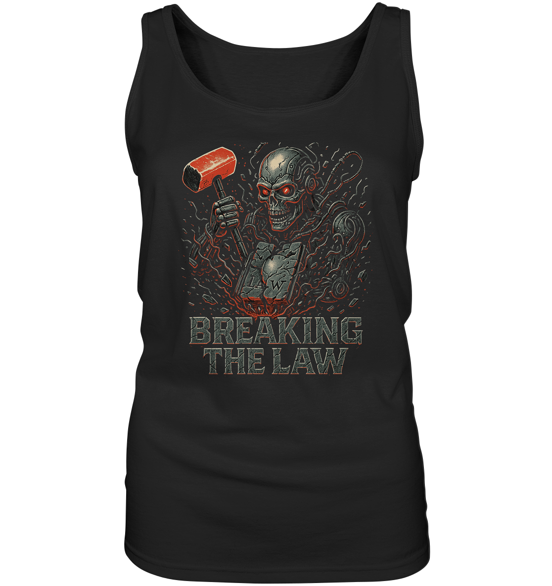 Breaking the Law - Cyborg - Damen Tank-Top Shirt