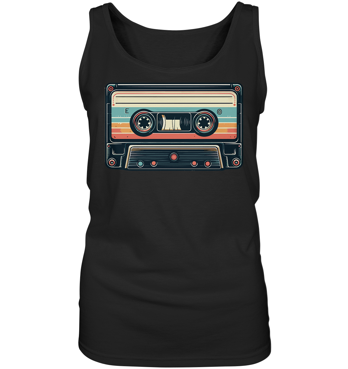 Musikkassette - Tape - Damen Tank-Top Shirt