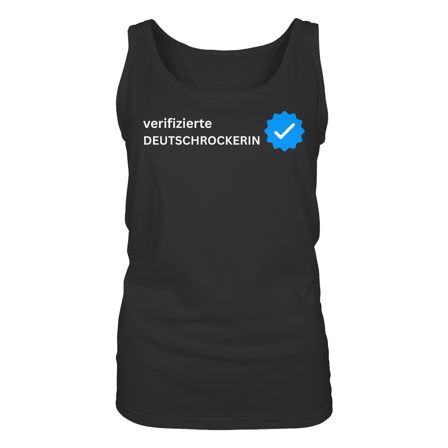 verifizierte Deutschrockerin - Damen Tank-Top Shirt