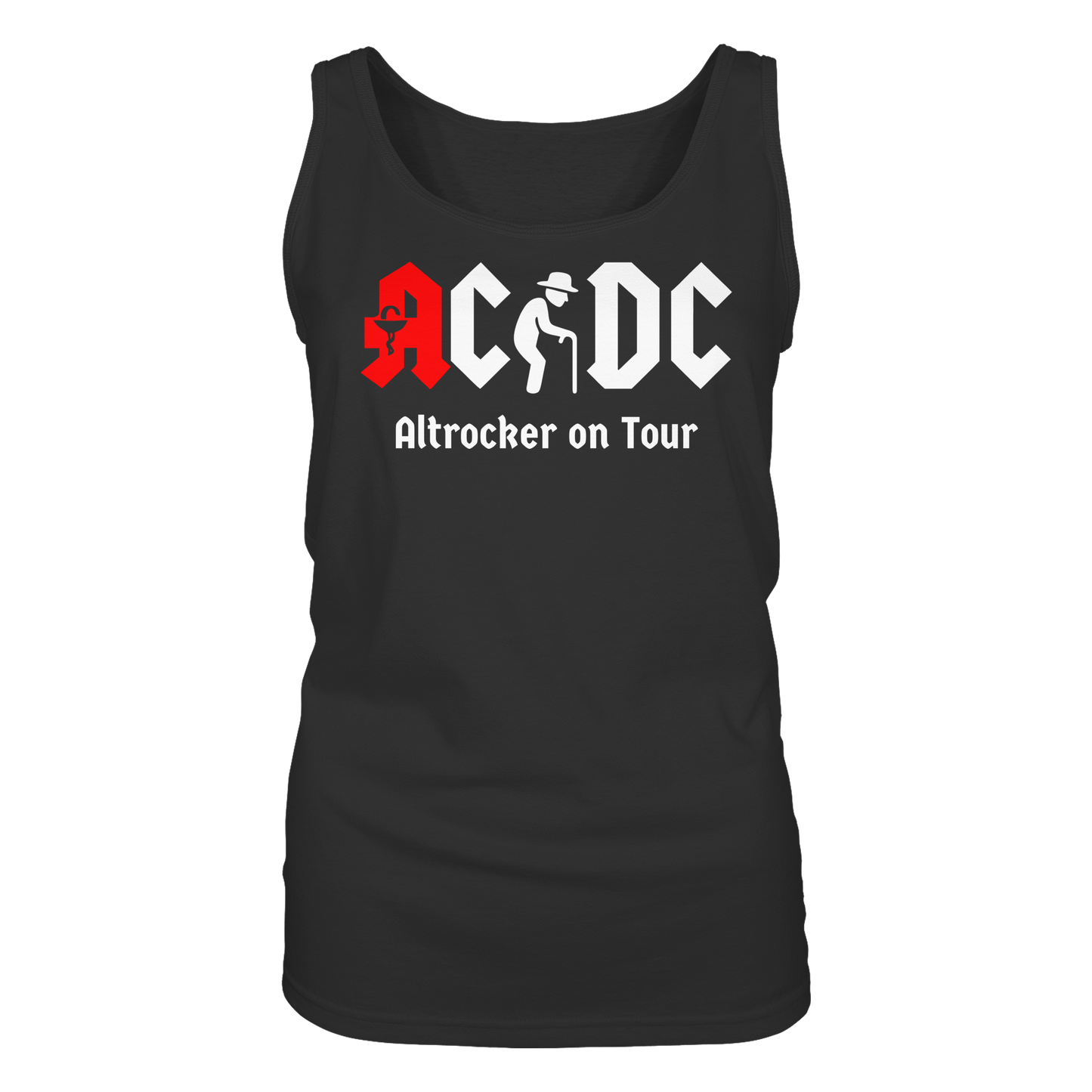 AC/DC - Altrocker on Tour - Damen Tank-Top Shirt