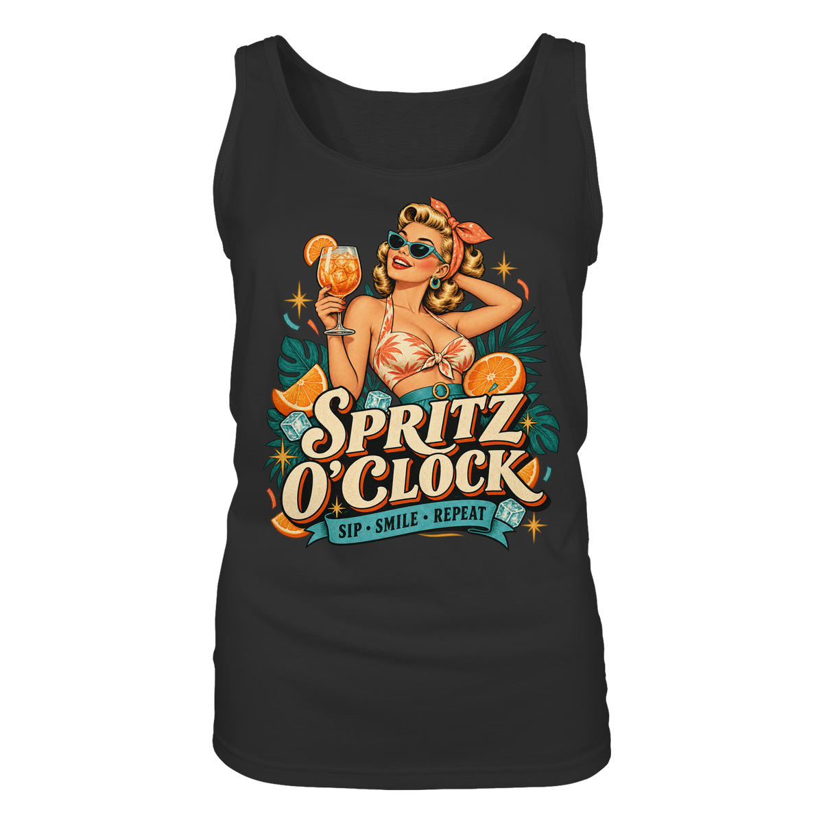 Spritz O' Clock - Damen Tank-Top Shirt