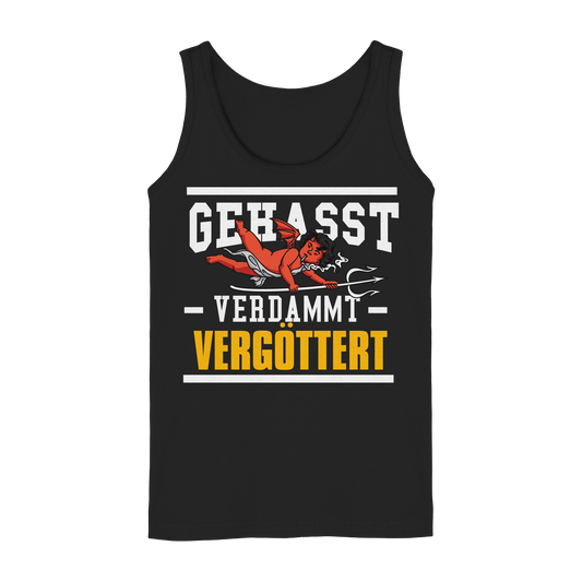 Gehasst Verdammt Vergöttert - böhser Engel - Damen Tank-Top Shirt