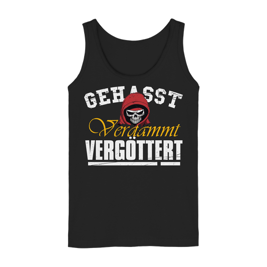 Gehasst Verdammt Vergöttert - Skull - Damen Tank-Top Shirt