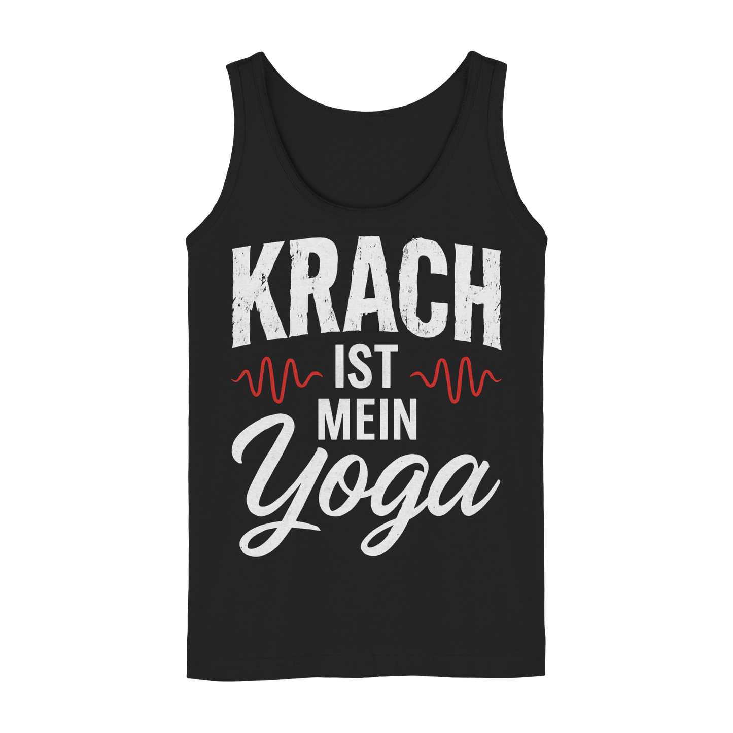 Krach ist mein Yoga - Damen Tank-Top Shirt
