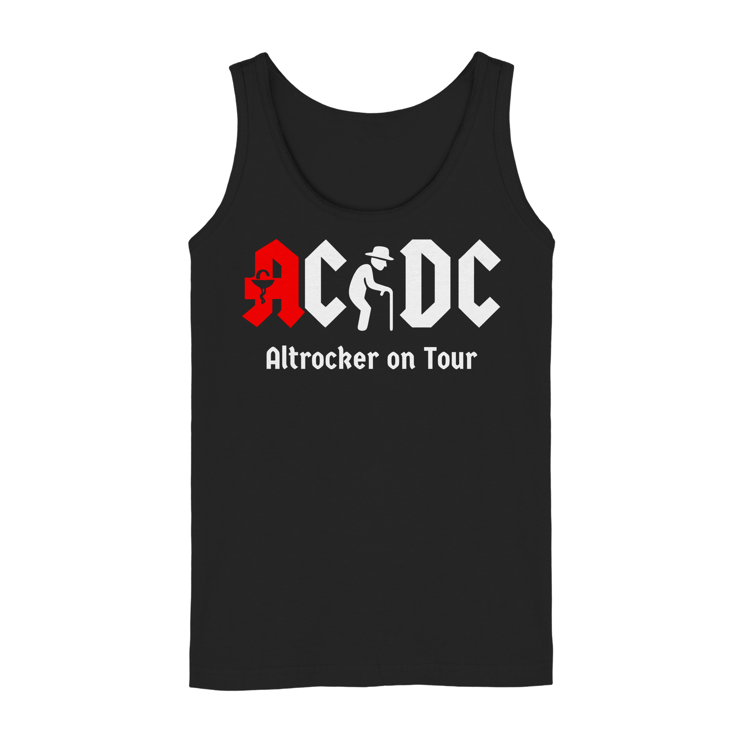 AC/DC - Altrocker on Tour - Damen Tank-Top Shirt