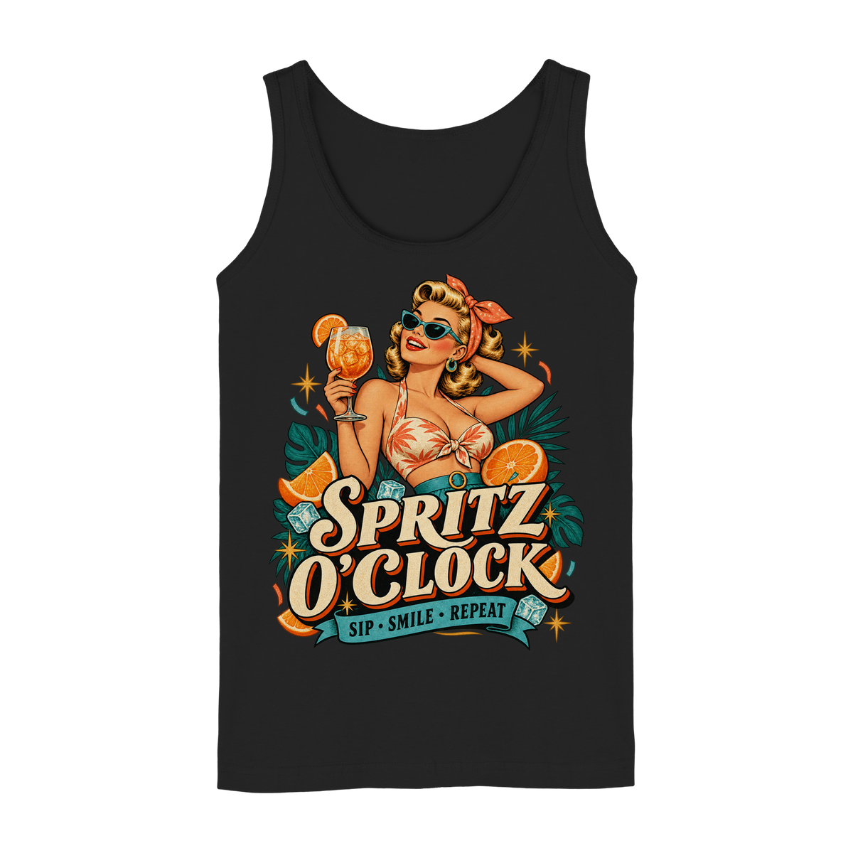 Spritz O' Clock - Damen Tank-Top Shirt