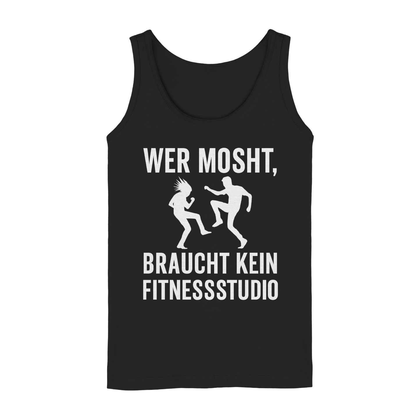 Moshen statt Hantelbank - Damen Tank-Top Shirt