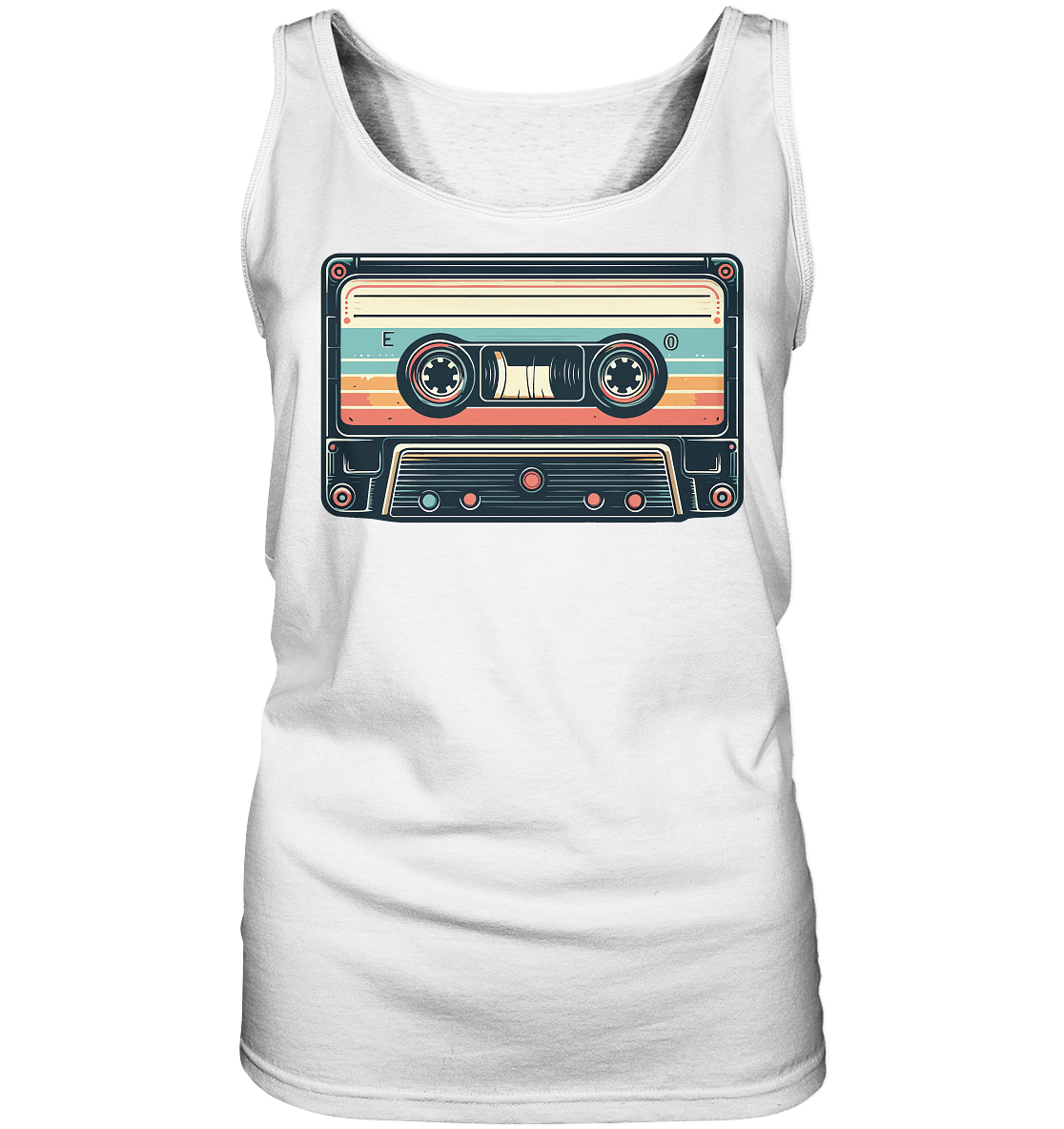 Musikkassette - Tape - Damen Tank-Top Shirt