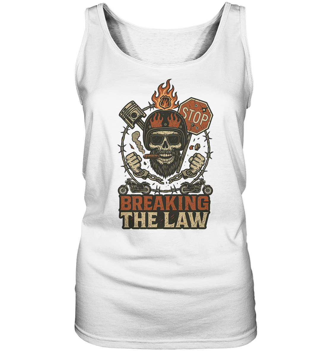 Breaking the Law - Damen Tank-Top Shirt