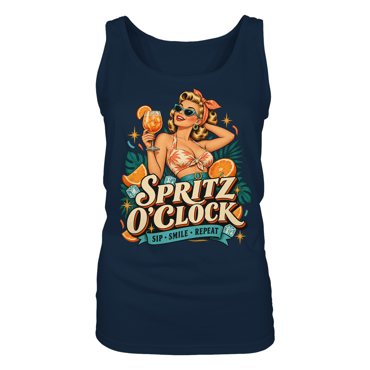Spritz O' Clock - Damen Tank-Top Shirt