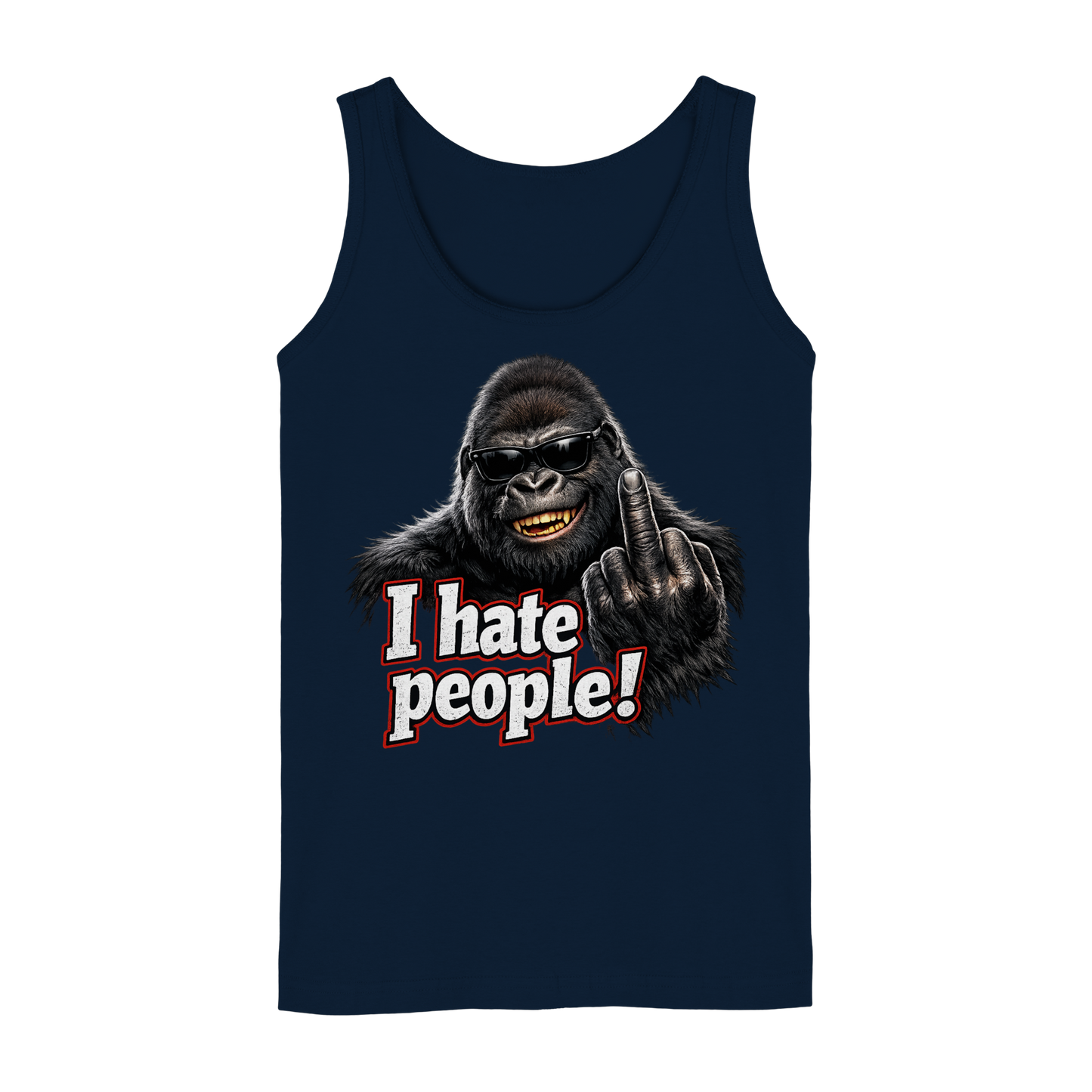I hate people! - Damen Tank-Top Shirt