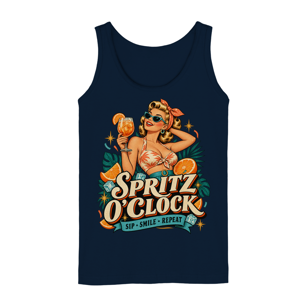 Spritz O' Clock - Damen Tank-Top Shirt