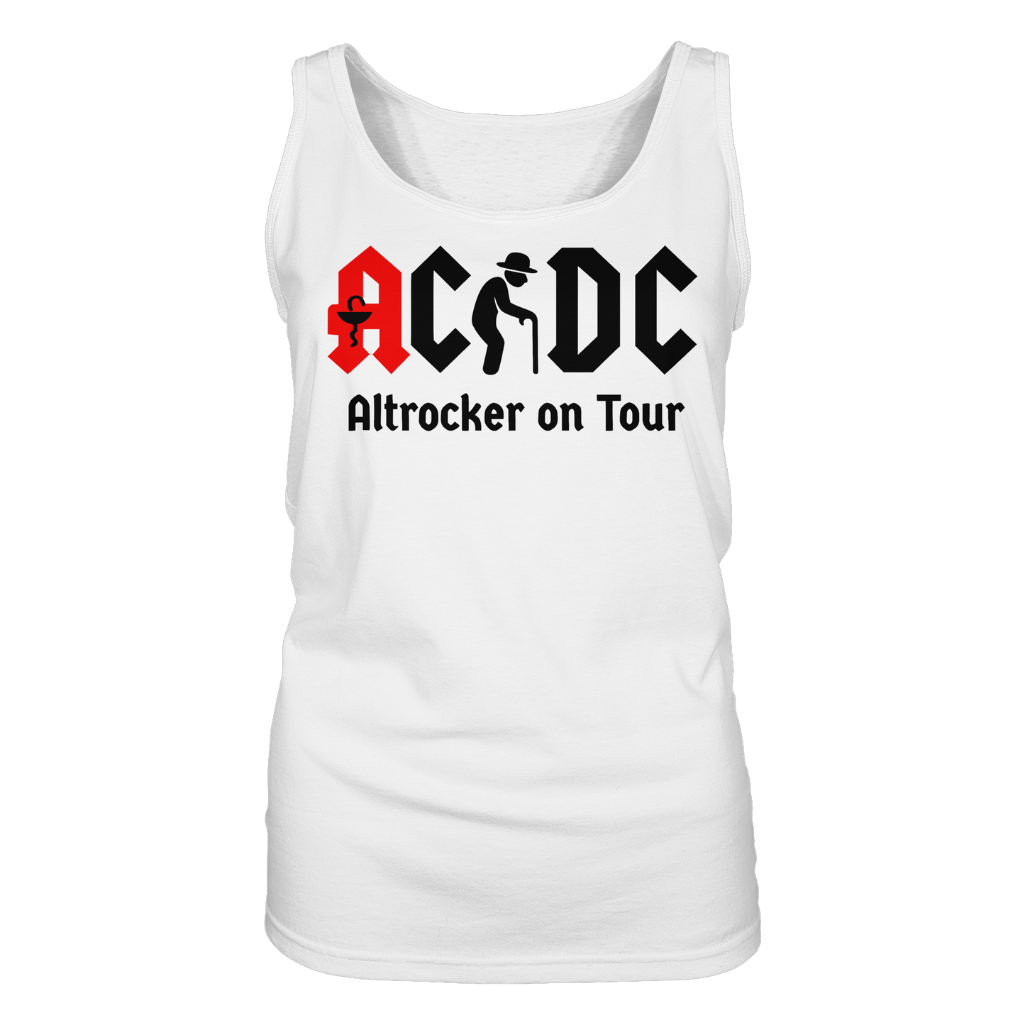 ACDC- Altrocker on Tour - Damen Tank-Top Shirt