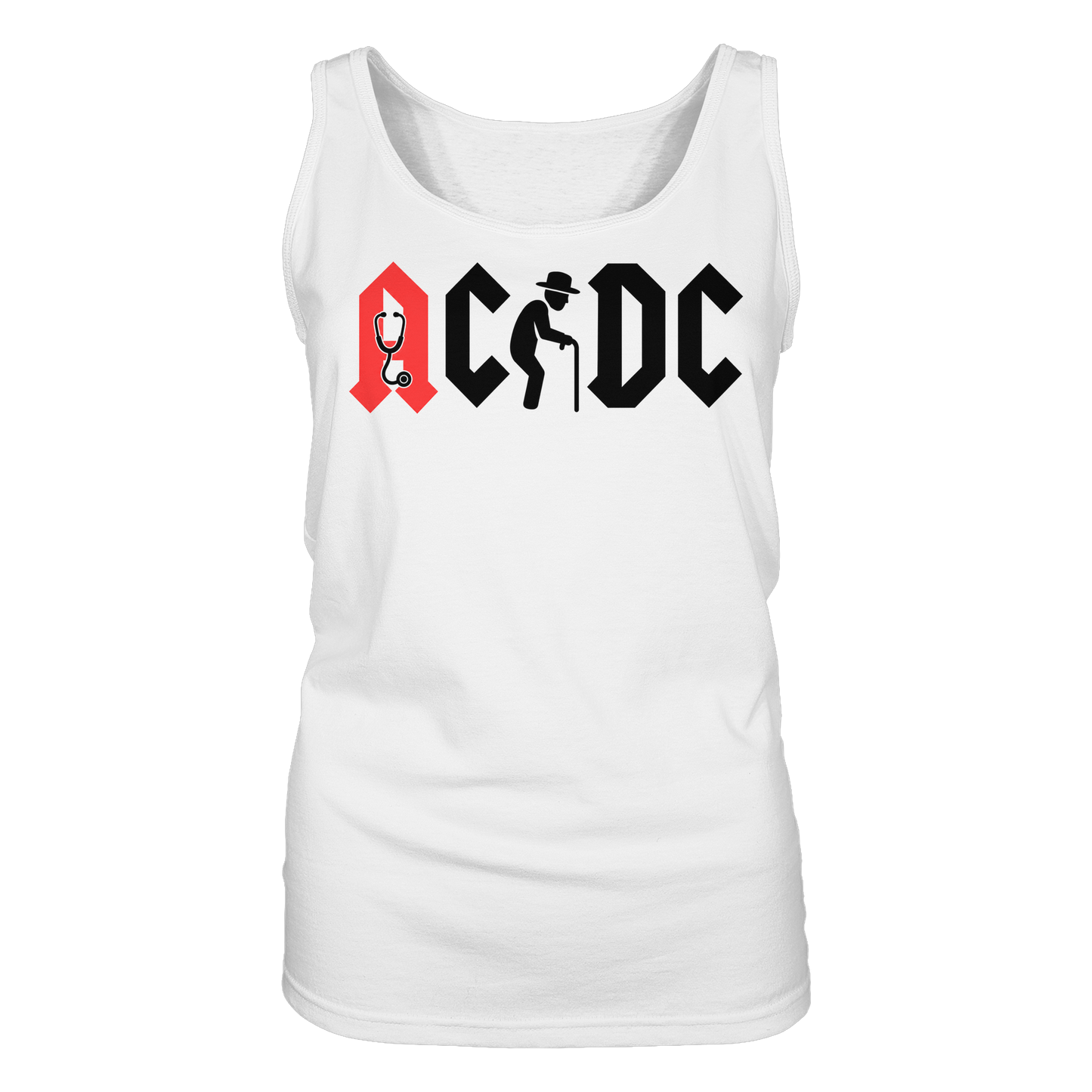 ACDC- Altrocker Logo - Damen Tank-Top Shirt