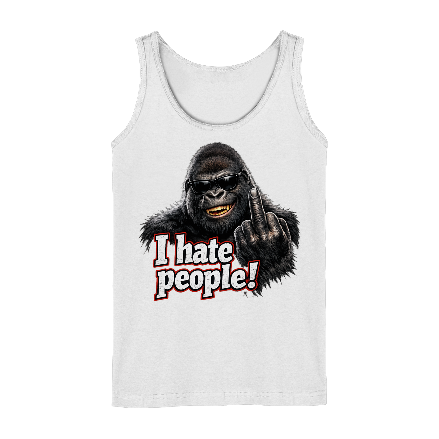 I hate people! - Damen Tank-Top Shirt