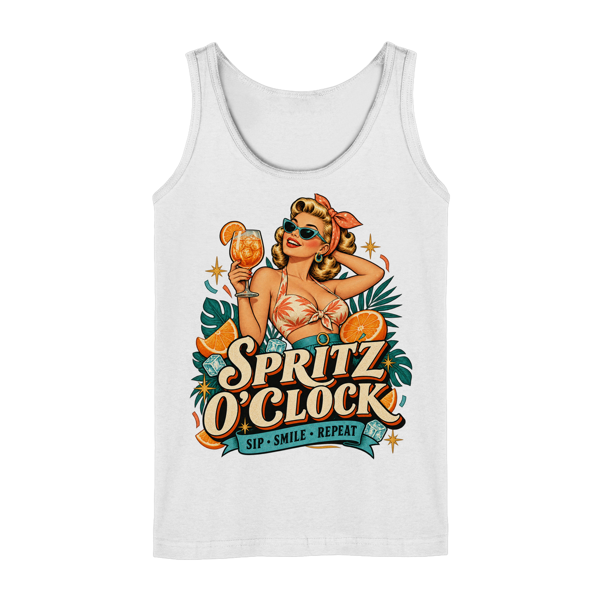 Spritz O' Clock - Damen Tank-Top Shirt
