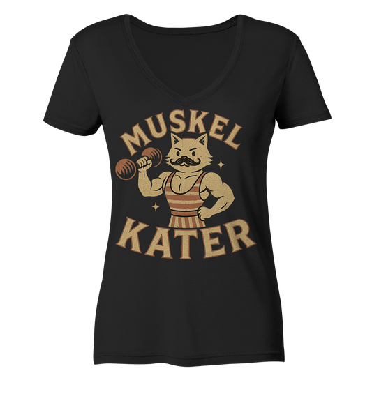 Muskelkater - Ladies V-Neck T-Shirt