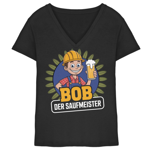 Bob der Saufmeister - Damen V-Neck T-Shirt