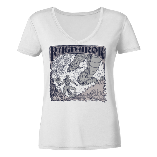 Ragnarok - die letzte Schlacht - Damen V-Neck T-Shirt